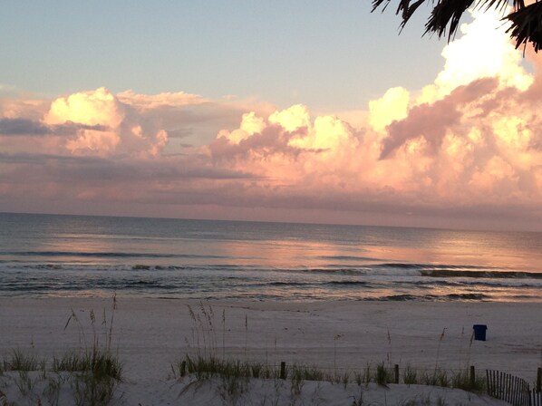 Beachside Joy -- at sunset!
