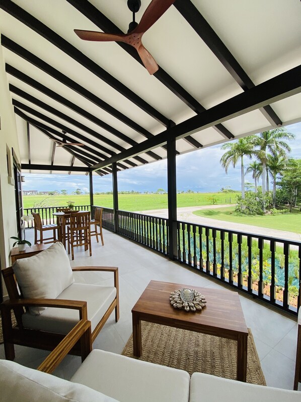Second floor terrace