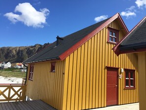 Majoituspaikan sisäänkäynti