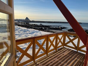 Utsikt mot havet/stranden