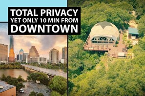 You'll have all the privacy you want yet you are only 10 Min from Downtown ATX