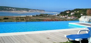 Gorgeous heated pool with 16 x 5 meters and kids section 