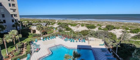 Ocean view from the balcony!