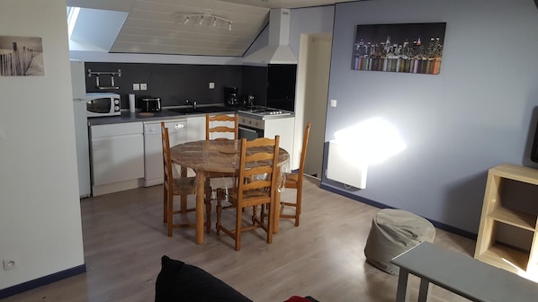 cuisine et salle à manger