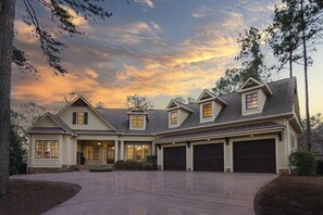 The front of the house