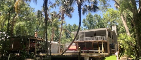 Back of the House View from the river