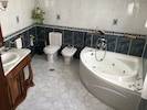 Ensuite from the master suite with jacuzzi bath