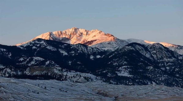 Electric Peak Sunrise from Upper decks