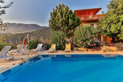 Kas Holiday Rental with Stunning Sea View and Swimming Pool ( 4 people )