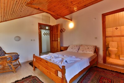 Kas Holiday Rental with Stunning Sea View and Swimming Pool ( 4 people )