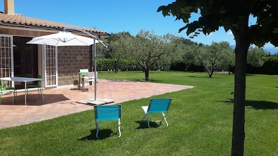 Relax in the green a short distance from Rome and the villages of the magnificent Tuscia