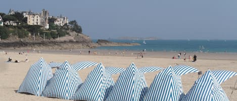 Plage de l'Ecluse accès direct moins de 100m