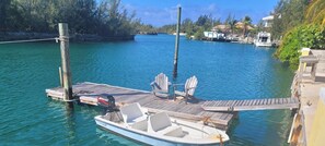 14ft boat with 60hp engine included.