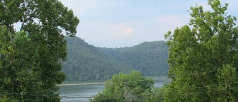 View of Center Hill Lake from deck