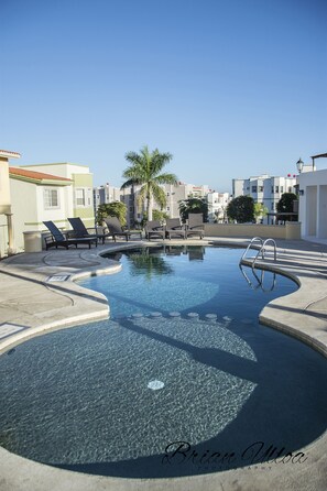 Pool, Palapa & Kids pool area