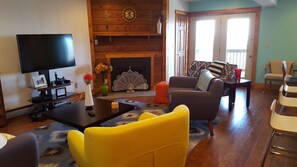 Gas fireplace