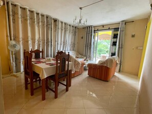 Living and dining room