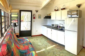 Kitchen-living area, typical