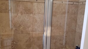 King's and queen's double master shower.