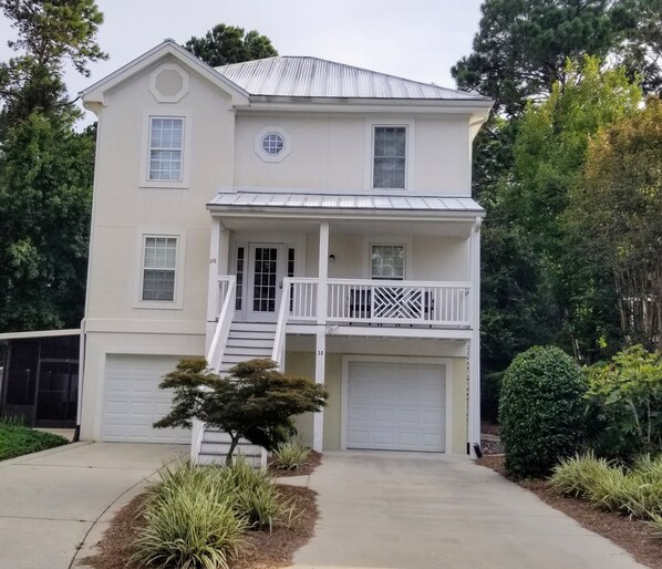Front of the house