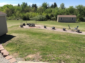 Outdoor Fire Pit area 