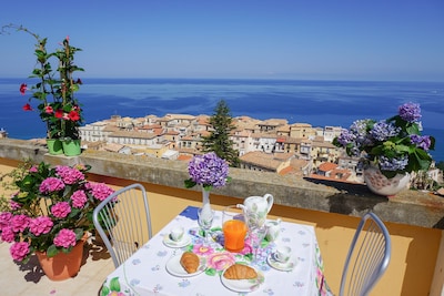 Il Terrazzo su Pizzo - panoramic apartment with sea view