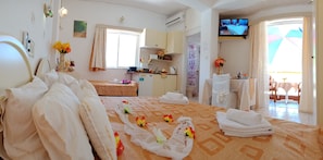 family apartment for 2-3 persons 31 m2 private balcony and beautiful views