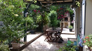 Patio area