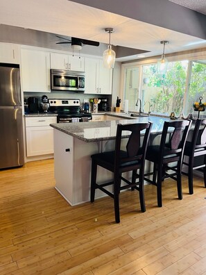Fully remodeled kitchen