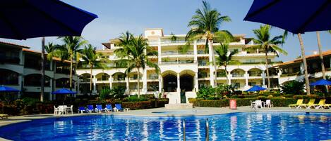 Resort View with pool