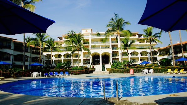 Resort View with pool