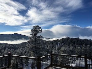 Unbelievable views and weather formations