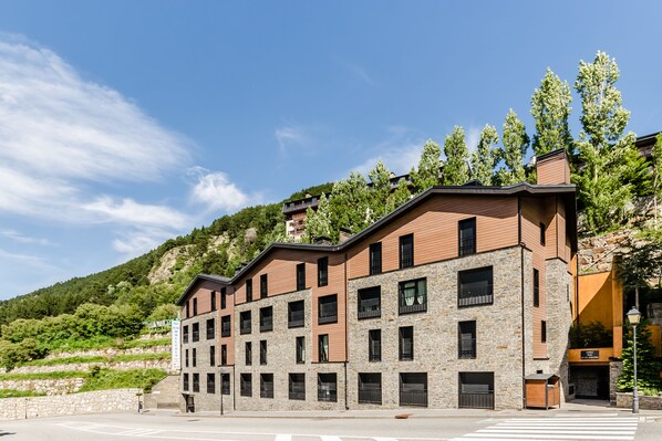 Fassade der Unterkunft
