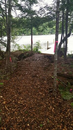 Pathway to private dock.