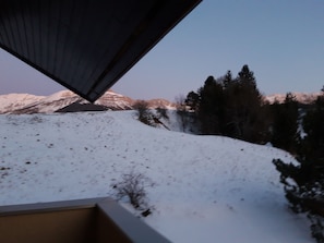vue du balcon est