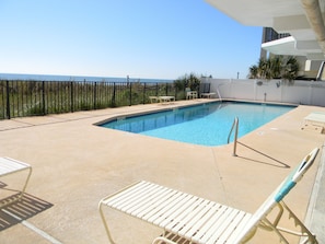 Oceanfront outdoor pool