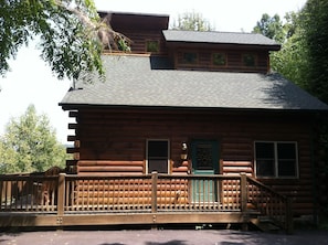 Driveway view of home