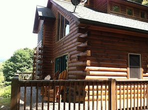 Side view of house