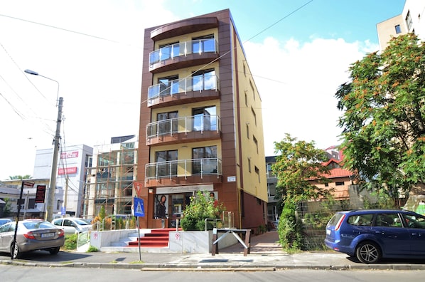 Fassade der Unterkunft