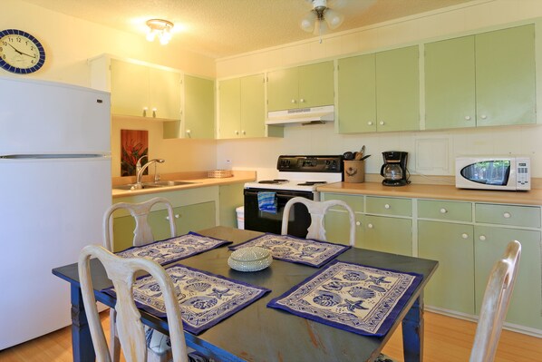 Well stocked kitchen