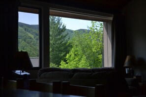 Loon Mountain Ski Area from Living Room
