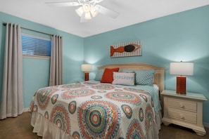 Beautiful King Master Bedroom - with updated decor