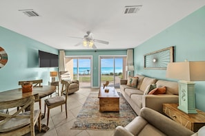 Coveted ground floor unit makes your beach trip truly special!