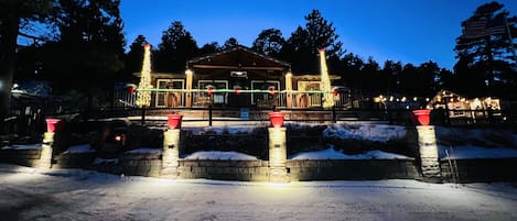 The Overlook is a historical treasure, perched on a mountain, overlooking Estes.