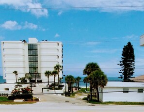 Beach view from the sun deck