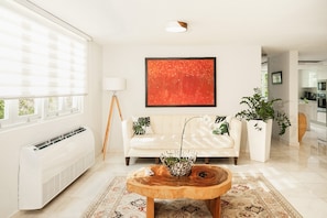 Spacious living room in first floor