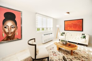 Spacious living room