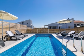 Blue oyster beach villas,Rethymno, Crete,  swimming pool