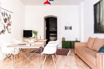 Apartment in one of the most fashionable districts of Berlin: Friedrichshain.