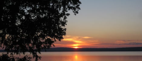 Breath taking sunrise on Schoodic Lake for your enjoyment.
